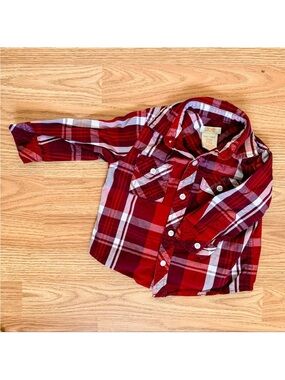 Joe Fresh • Plaid Button Down Shirt